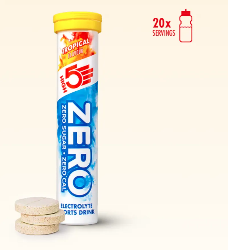 High5 Zero Hydration Tabs Tube of 20 Tropical Punch Flavour